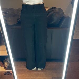 Aritzia Black Wide Leg Pants